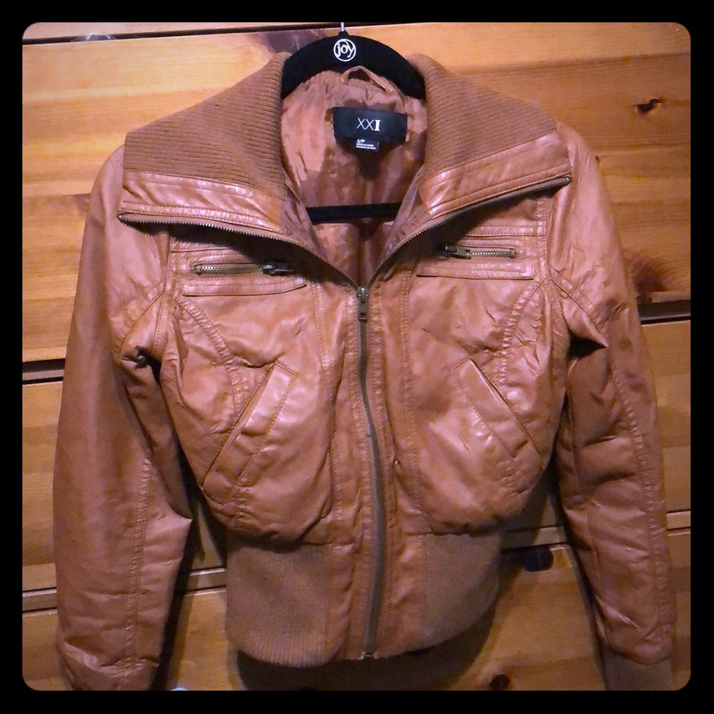 Forever 21 Vegan Leather Jacket!  😍